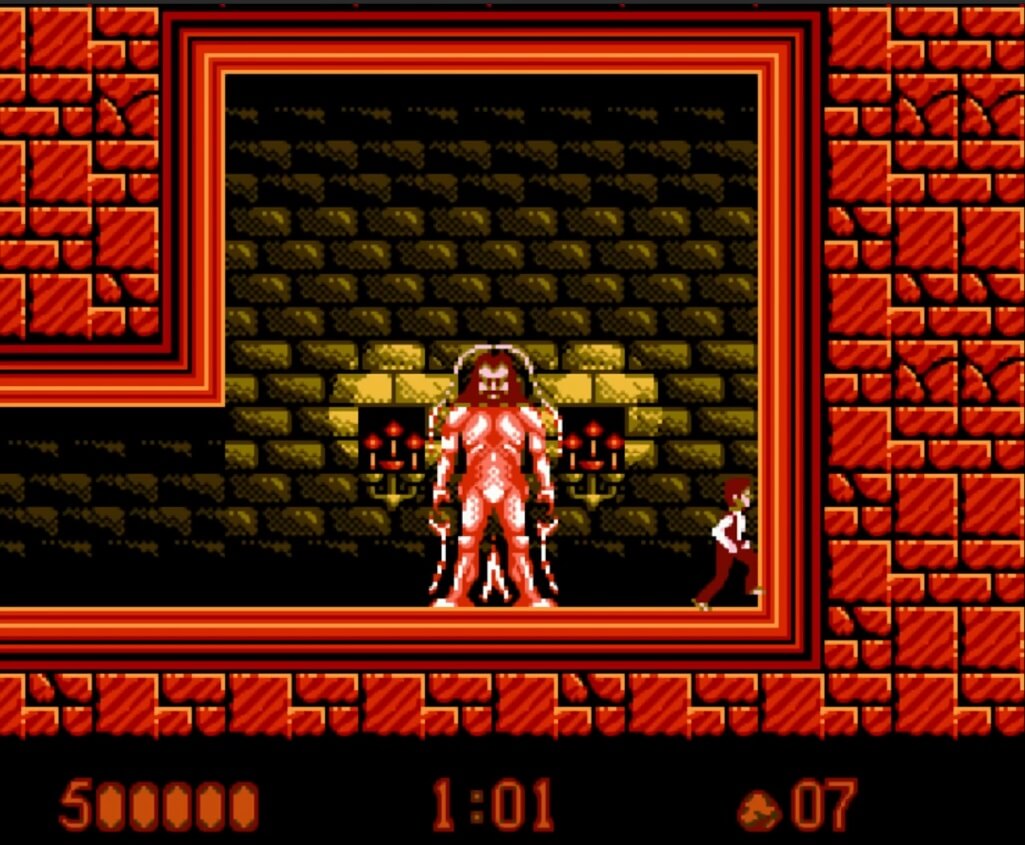 Bram Stoker's Dracula - геймплей игры Dendy\NES